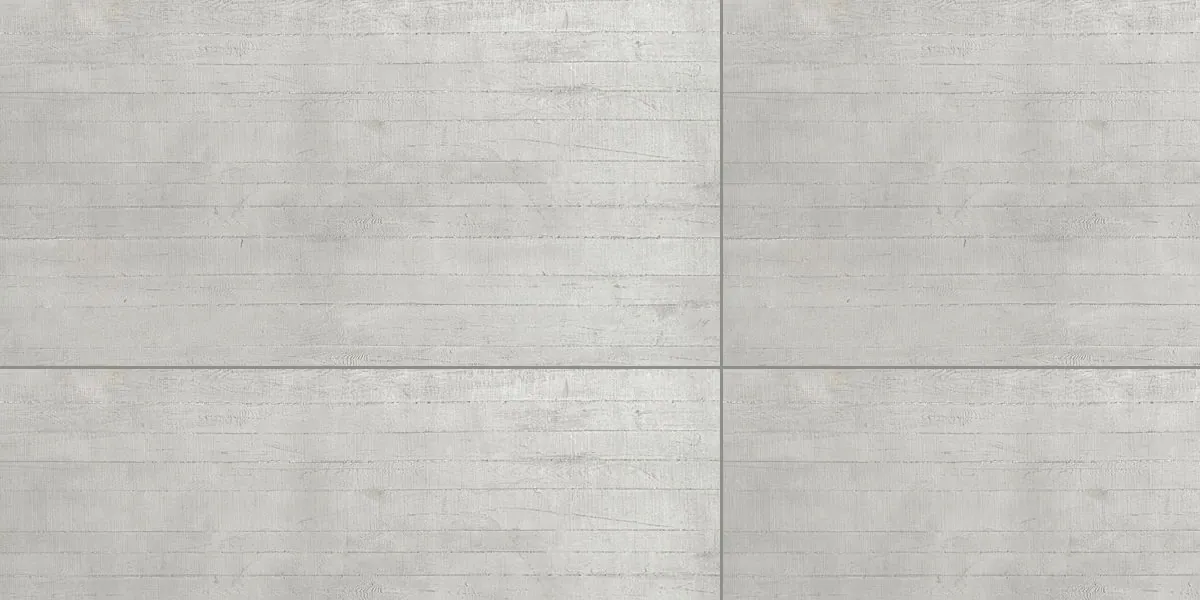 CrestStone Wood Concrete Board, Light Grey 031